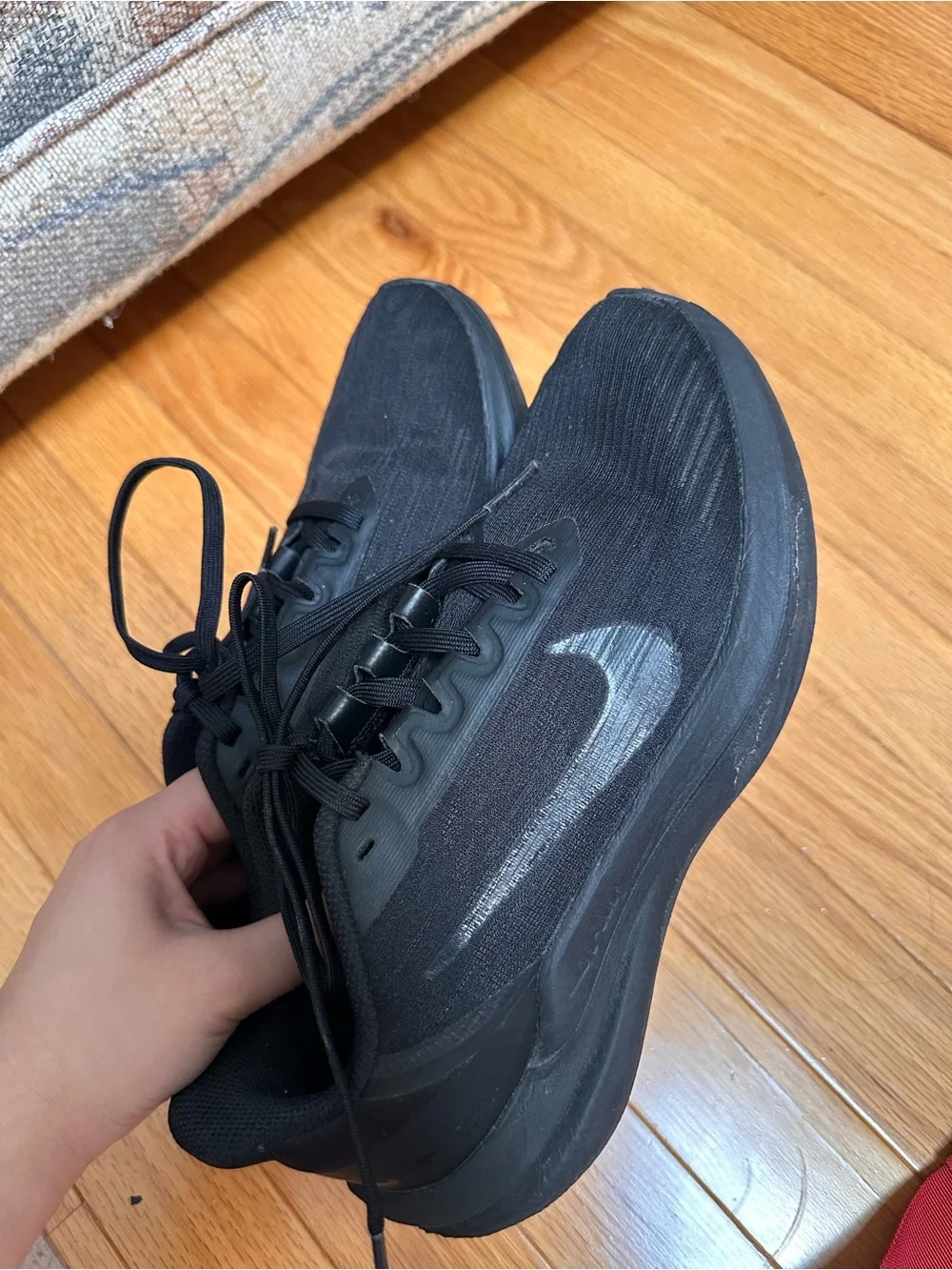 Nike Women’s All-Black Athletic Running Shoes